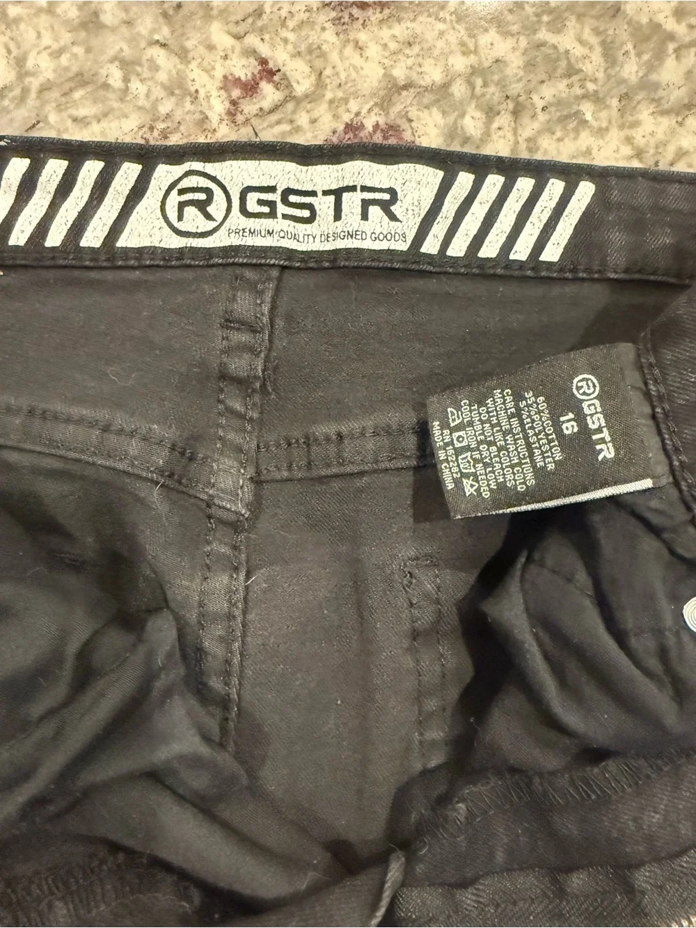 Boy’s Black Jeans